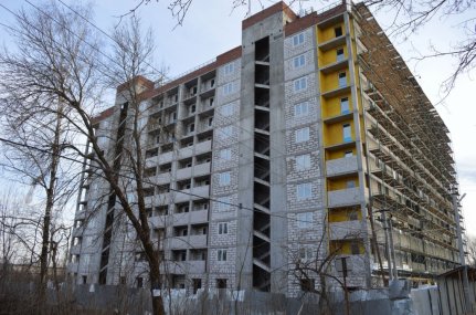 Ход строительства ЖК Эверест (Кохма, ул. Машиностроительная) на 9 апреля 2017