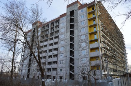 Ход строительства ЖК Эверест (Кохма, ул. Машиностроительная) на 9 апреля 2017
