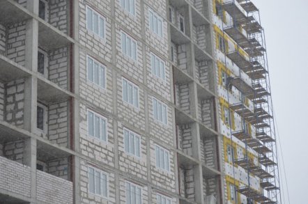 Ход строительства ЖК Эверест (Кохма, ул. Машиностроительная) на 5 марта 2017