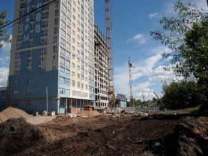 Ход строительства ЖК на ул. Наумова (литер 1) на 29 июня 2017