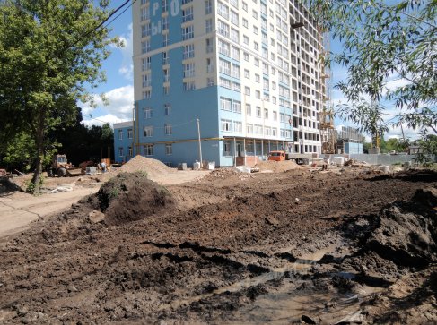 Ход строительства ЖК на ул. Наумова (литер 1) на 29 июня 2017