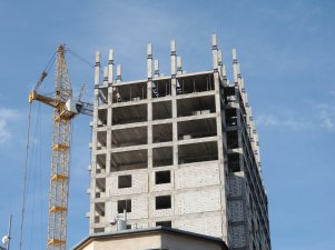 Ход строительства ЖК на ул. Б. Хмельницкого на 1 июля 2017