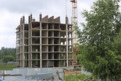 Ход строительства ЖК Престиж Сити, 17 этажей, корпус В на 3 июля 2017
