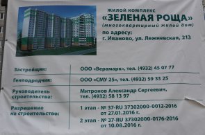 Ход строительства ЖК Зеленая Роща (ул. Лежневская) на 4 июля 2017