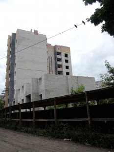 Ход строительства Дом по пер. Белинского на 4 июля 2017