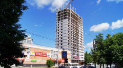 Ход строительства ЖК на ул. Б. Хмельницкого на 18 июля 2017
