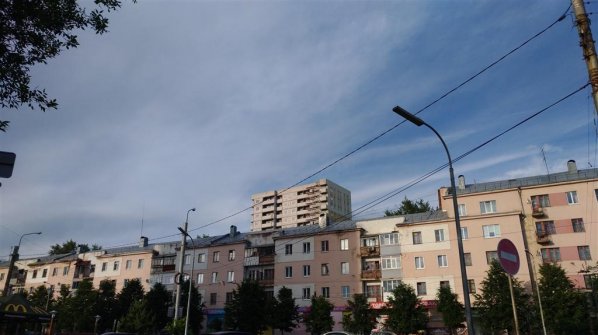 Ход строительства ЖК Панорама, литер 1 (по ул. Карла Маркса) на 21 июля 2017