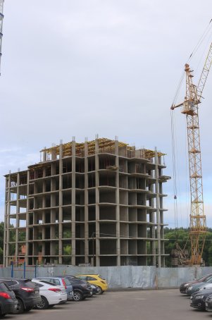 Ход строительства ЖК Престиж Сити, 17 этажей, корпус В на 24 июля 2017