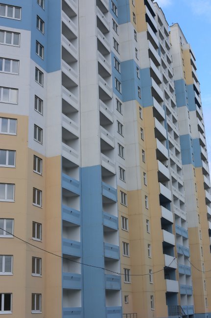 Ход строительства Микрорайон «Рождественский», Литер 1 на 24 июля 2017