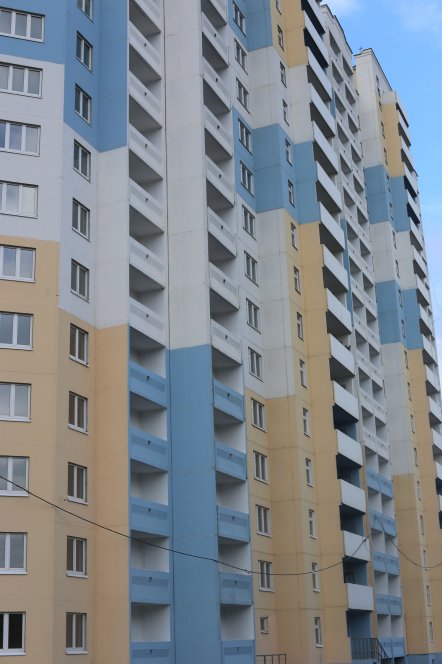 Ход строительства Микрорайон «Рождественский», Литер 1 на 24 июля 2017