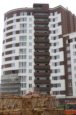Ход строительства ЖК Аристократ 2 (1 очередь, ул. Лежневская) на 24 июля 2017