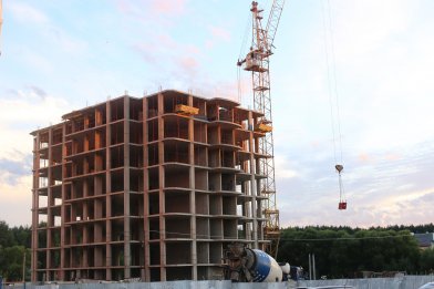 Ход строительства ЖК Престиж Сити, 17 этажей, корпус В на 7 августа 2017