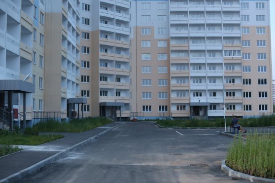 Ход строительства Микрорайон «Рождественский», Литер 1 на 7 августа 2017