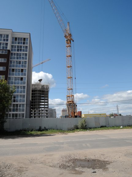 Ход строительства ЖК по ул. Дюковская, д. 25 (2 очередь, Авдотино) на 9 августа 2017