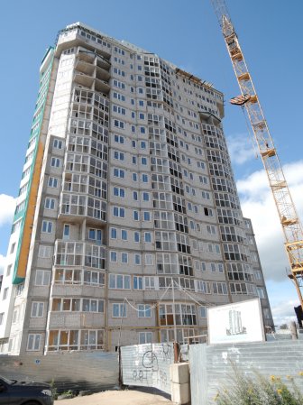Ход строительства ЖК Иван Да Марья (Авдотьино, ул. Революционная) на 9 августа 2017