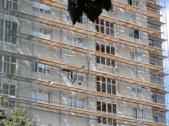 Ход строительства ЖК на ул. Б. Хмельницкого на 10 августа 2017