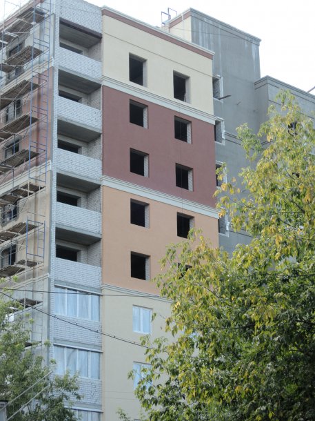Ход строительства ЖК Педагогический (2 очередь) на 15 августа 2017