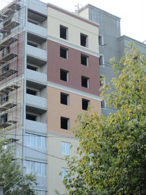 Ход строительства ЖК Педагогический (2 очередь) на 15 августа 2017