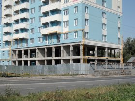 Ход строительства ЖК Центральный (ул. Зеленая) на 20 августа 2017