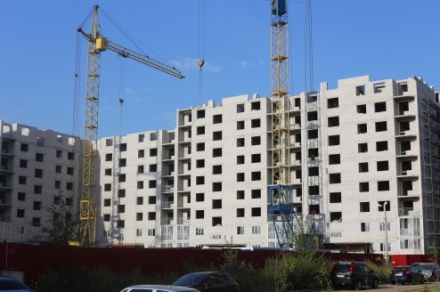 Ход строительства Дом на ул. Кудряшова Литер 1 на 21 августа 2017