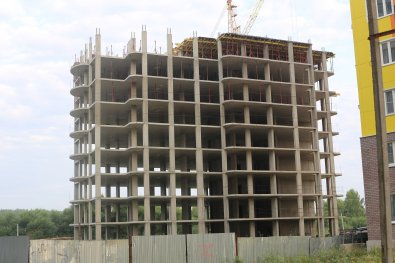 Ход строительства ЖК Престиж Сити, 17 этажей, корпус В на 21 августа 2017
