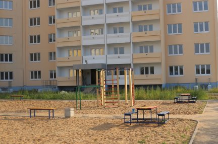 Ход строительства Микрорайон «Рождественский», Литер 1 на 21 августа 2017