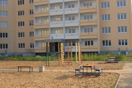 Ход строительства Микрорайон «Рождественский», Литер 1 на 21 августа 2017