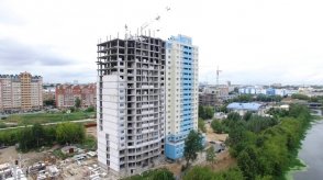 Ход строительства ЖК на ул. Наумова (литер 1) на 1 августа 2017