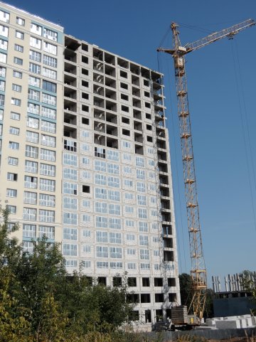 Ход строительства ЖК на ул. Наумова (литер 2) на 1 сентября 2017
