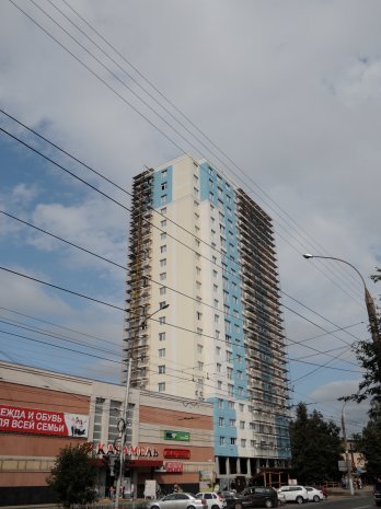 Ход строительства ЖК на ул. Б. Хмельницкого на 3 сентября 2017