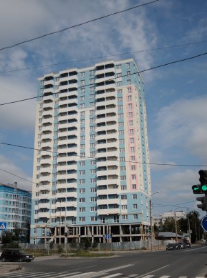 Ход строительства ЖК Центральный (ул. Зеленая) на 3 сентября 2017