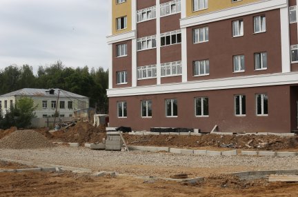 Ход строительства ЖК Эверест (Кохма, ул. Машиностроительная) на 3 сентября 2017