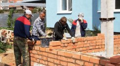 Ход строительства ЖК Центральный (ул. Зеленая) на 24 августа 2017