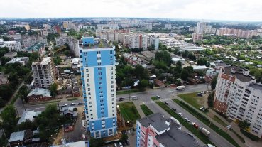 Ход строительства ЖК Центральный (ул. Зеленая) на 24 августа 2017