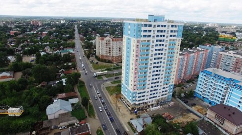 Ход строительства ЖК Центральный (ул. Зеленая) на 24 августа 2017