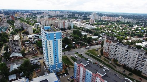 Ход строительства ЖК Центральный (ул. Зеленая) на 24 августа 2017