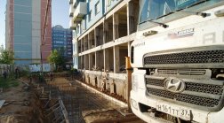 Ход строительства ЖК Центральный (ул. Зеленая) на 9 августа 2017