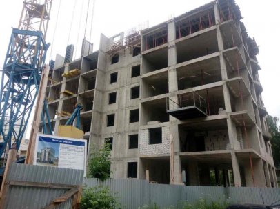 Ход строительства ЖК Онегин (ул. Академическая) на 15 июня 2017
