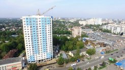 Ход строительства ЖК на ул. Б. Хмельницкого на 12 сентября 2017