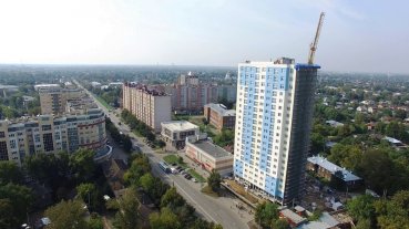 Ход строительства ЖК на ул. Б. Хмельницкого на 12 сентября 2017