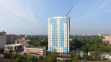 Ход строительства ЖК на ул. Б. Хмельницкого на 12 сентября 2017