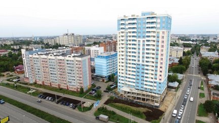 Ход строительства ЖК Центральный (ул. Зеленая) на 14 сентября 2017