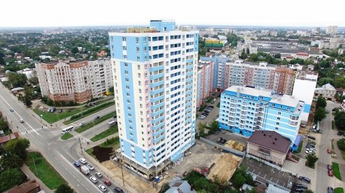 Ход строительства ЖК Центральный (ул. Зеленая) на 14 сентября 2017