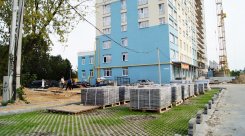 Ход строительства ЖК на ул. Наумова (литер 1) на 14 сентября 2017