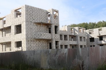 Ход строительства Микрорайон Новая Дерябиха, дом № 62 на 17 сентября 2017