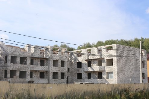 Ход строительства Микрорайон Новая Дерябиха, дом № 62 на 17 сентября 2017