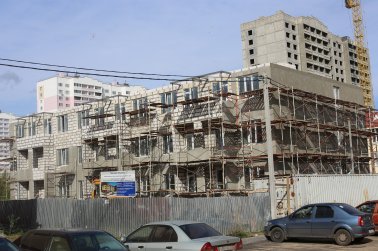 Ход строительства Микрорайон Новая Дерябиха, дом № 73 на 17 сентября 2017