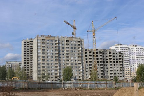 Ход строительства Микрорайон «Рождественский», Литер 4 на 17 сентября 2017