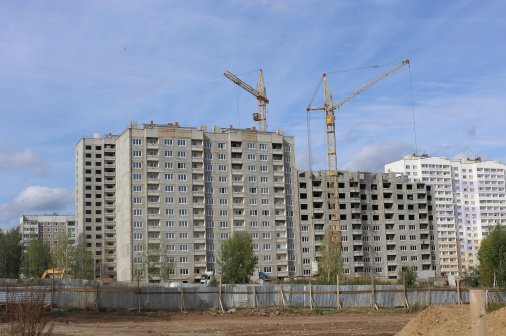 Ход строительства Микрорайон «Рождественский», Литер 4 на 17 сентября 2017