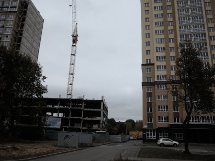 Ход строительства ЖК Новые Черемушки, Литер 2 (ул. Ленинградская) на 1 октября 2017